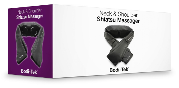 BT-MANS Shiatsu Massagekussen - Nek en Schouder - met infrarood warmtefunctie 5